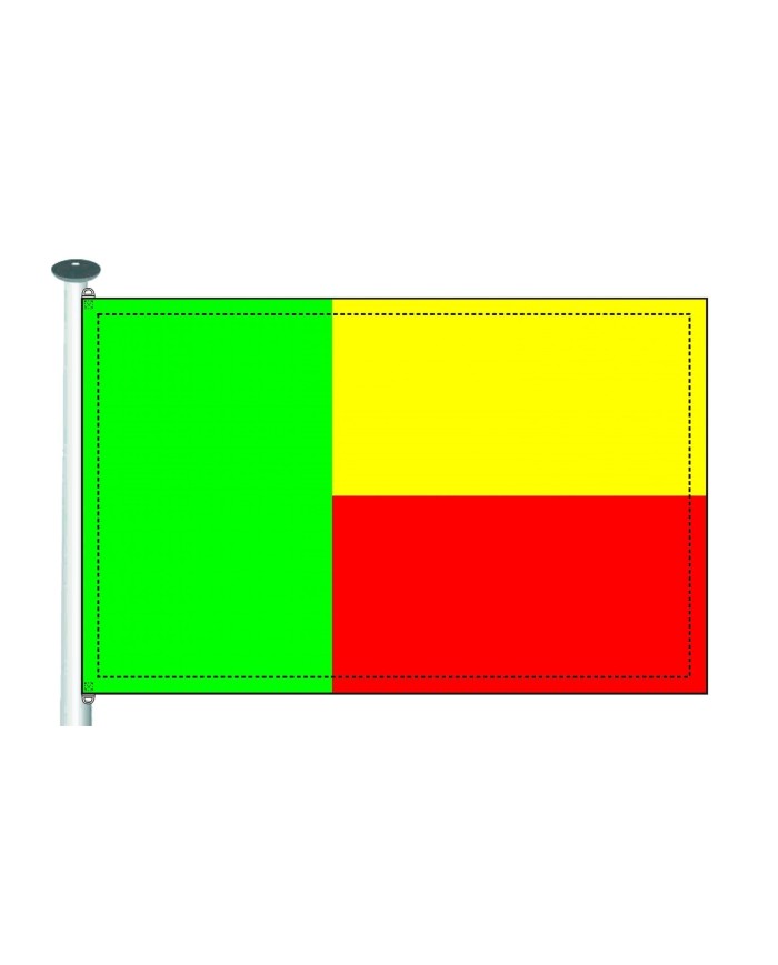 Bandera Benín 10 x 15 cm. Bandera Benín 10 x 15 cm.