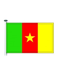 Bandera Camerún 10 x 15 cm.