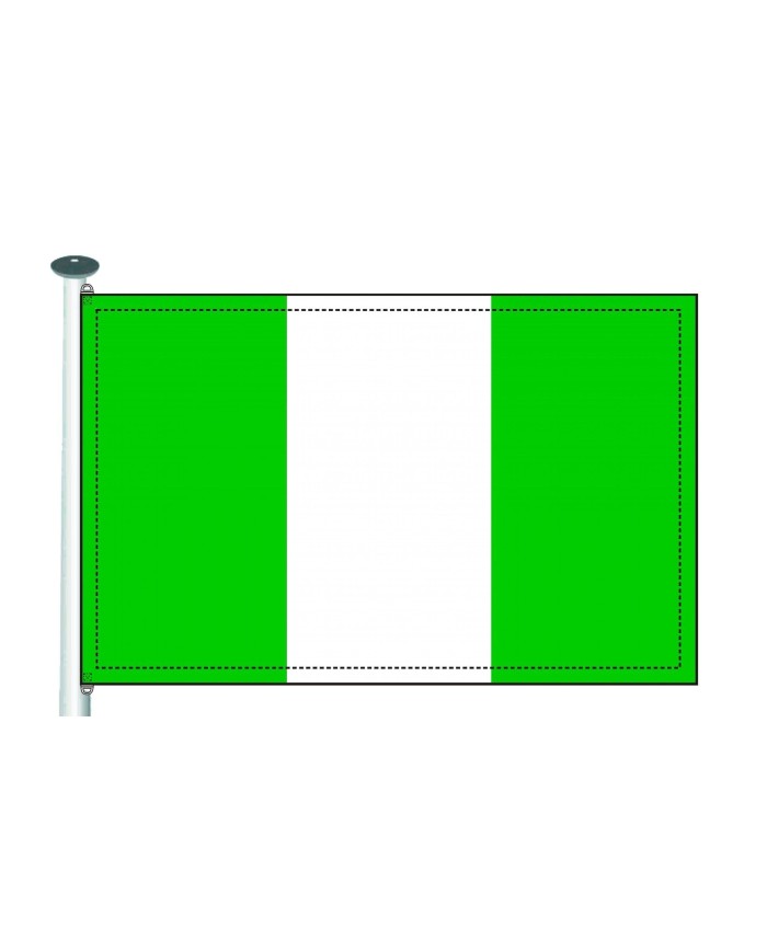 Bandera Nigeria 10 x 15 cm. Bandera Nigeria 10 x 15 cm.