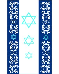 Estandarte judío modelo 2