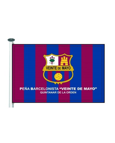 Bandera peña Barcelonista 20 de Mayo Bandera peña Barcelonista 20 de Mayo