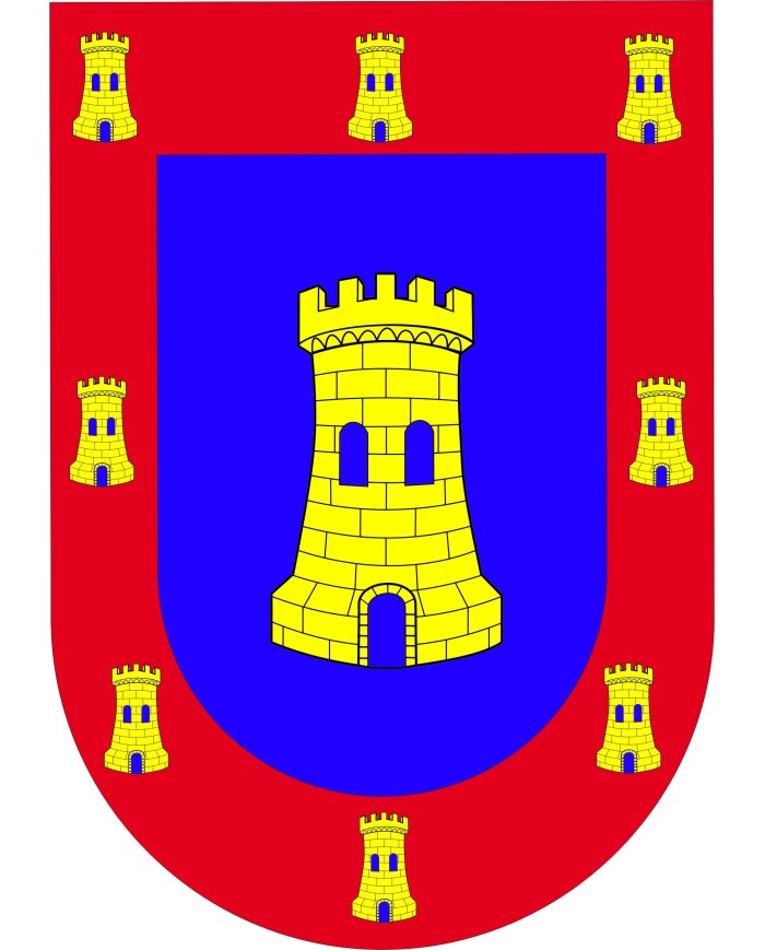 Bandera Medieval Modelo 32