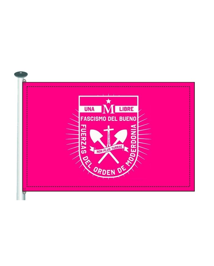 Bandera Fascismo del Bueno de Moderdonia Bandera Fascismo del Bueno de Moderdonia