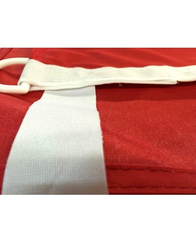 Cintas para atar bandera al balcón