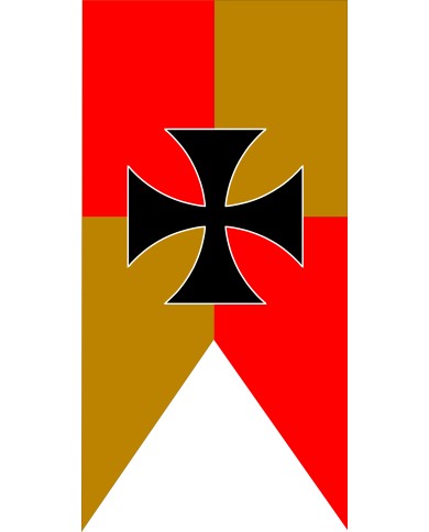 Bandera Medieval modelo 38