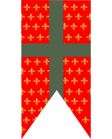 Bandera Medieval modelo 46 Bandera Medieval modelo 46