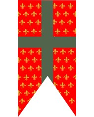Bandera Medieval modelo 46