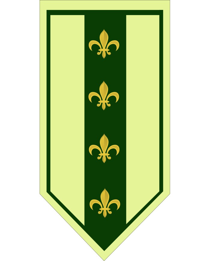 Bandera Medieval modelo 47