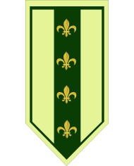 Bandera Medieval modelo 47