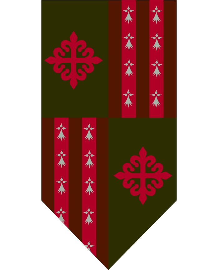 Bandera Medieval Modelo 53