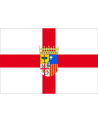 Bandera Diputación de Zaragoza Bandera Diputación de Zaragoza