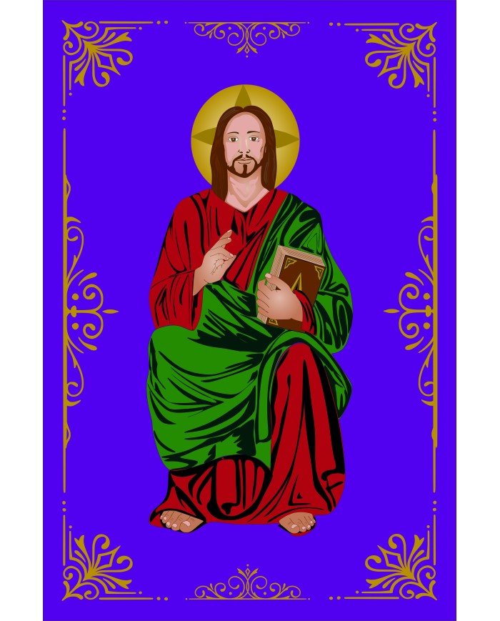 Bandera Jesús y Evangelios