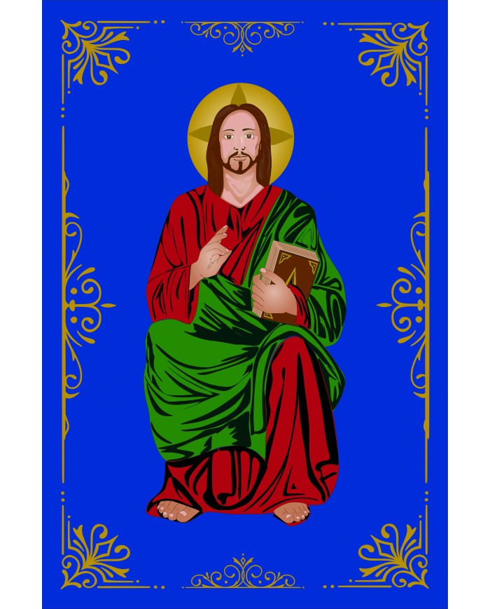 Bandera Jesús y Evangelios