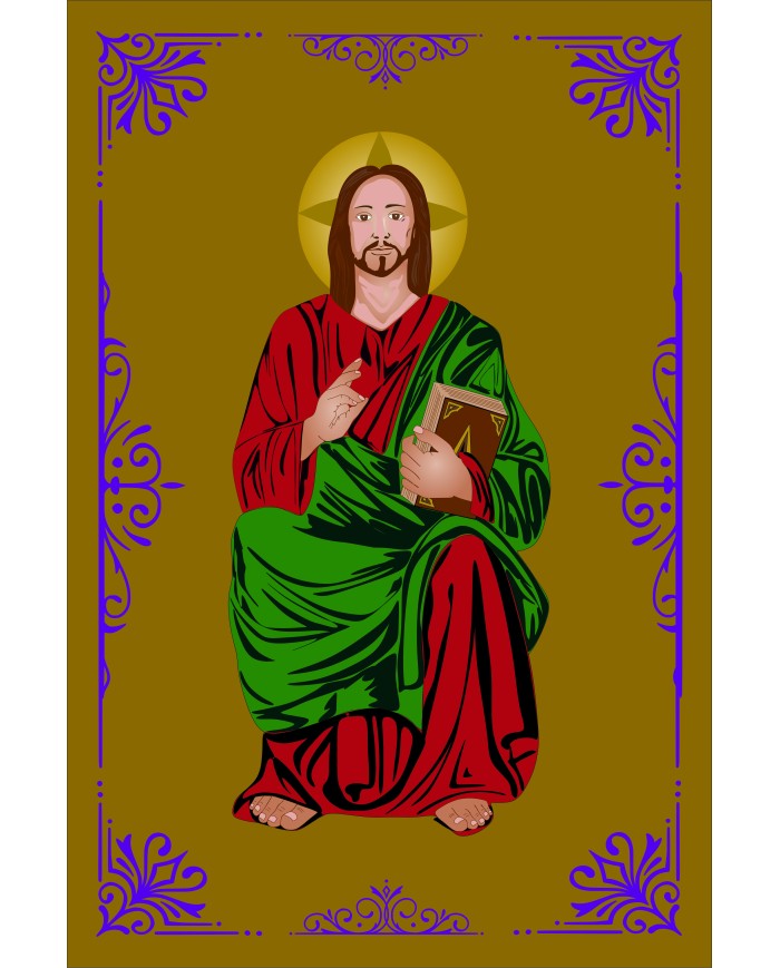 Bandera Jesús y Evangelios