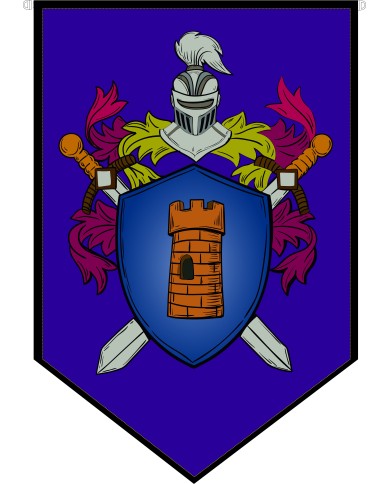 Bandera Medieval modelo 57