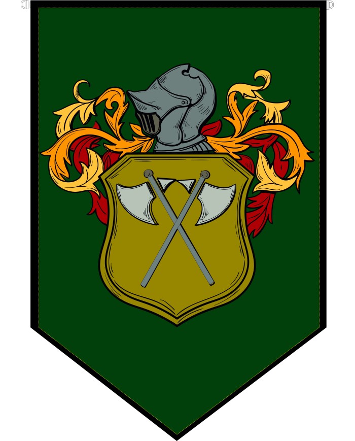 Bandera Medieval modelo 60