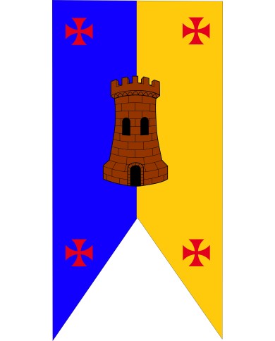 Bandera Medieval modelo 61