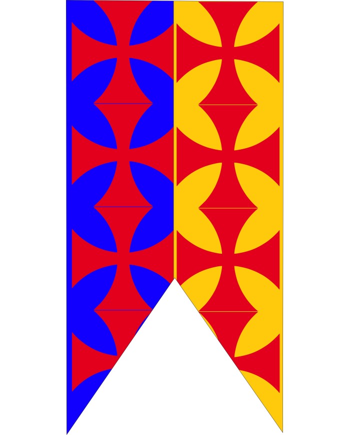 Bandera Medieval modelo 62