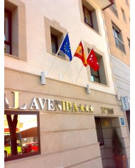 Mástil aluminio de 2 mt. 36 milímetros Ø