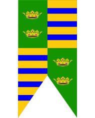 Bandera Medieval modelo 65