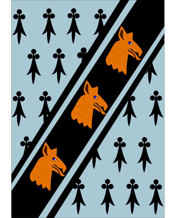 Bandera Medieval modelo 73