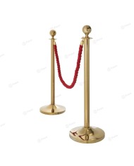 Separador base cónica acero inoxidable dorado con bola