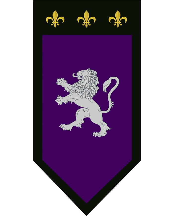 Bandera medieval modelo 76