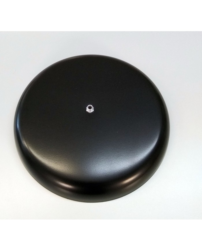 PEANA Y ASTA DE METAL COLOR NEGRO