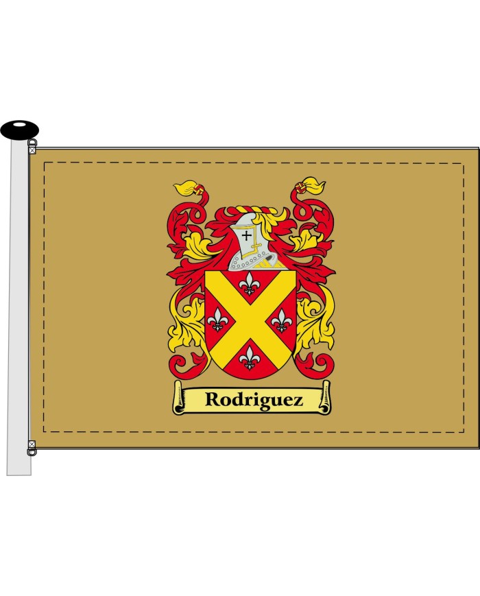 Bandera apellido Rodriguez
