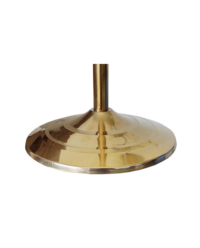 PEANA CONICA Y ASTA DORADA TELESCÓPICA 3 M. CON BOLA