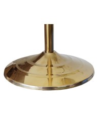 PEANA CONICA Y ASTA DORADA TELESCÓPICA 3 M. CON BOLA