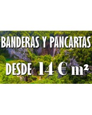 Pancarta desde 14 € Pancarta desde 14 €