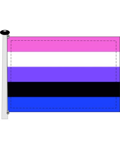 Bandera de Género Fluido Bandera de Género Fluido