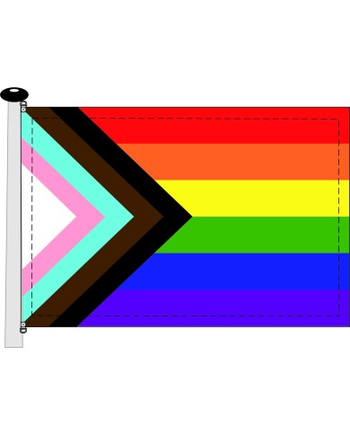 Bandera Orgullo LGTBIQA+ QUASAR Bandera Orgullo LGTBIQA+ QUASAR