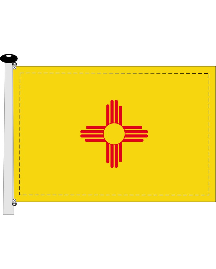Bandera Nuevo México Bandera Nuevo México