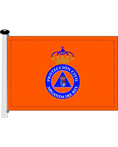 Bandera Protección Civil Arganda del Rey Bandera Protección Civil Arganda del Rey