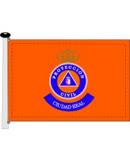 Bandera Protección Civil A Estrada